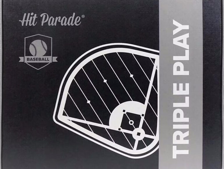 2024 Hit Parade Autographed Baseball TRIPLE PLAY Edition Series 4 1 Box