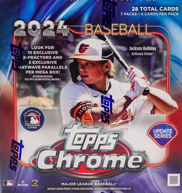 2024 Topps Chrome Update Baseball Mega 3 Box Pick Your Team Break #344