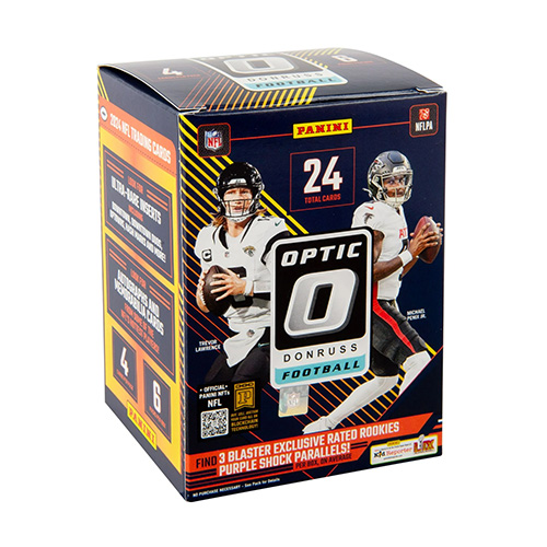 2024 Donruss Optic Football Blaster (Purple Shock) Personal Box
