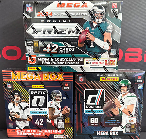 2024 Donruss | Donruss Optic | Prizm Football Mega 3 Box Mixer Random Division Break #456