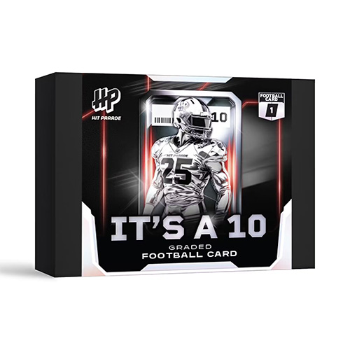 2025 Hit Parade Football Graded Card It's A 10 Series 3 Hobby 2 Box Random Division Break #544