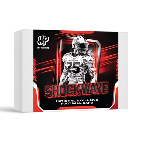 2025 Hit Parade Football Shockwave National Exclusive Hobby 4 Box Random Division Break #530