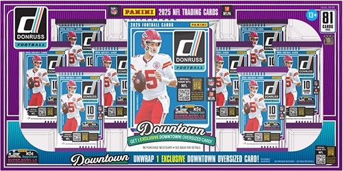 2025 Donruss Football Bundle 2 Box Random Division Break #588