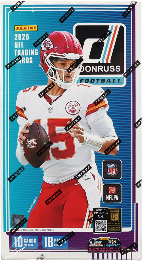 2025 Donruss Football Hobby 1 Box Random Division Break #576