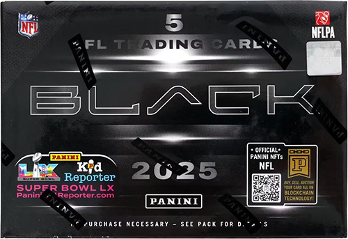 2025 Panini Black Football Hobby 1 Box Random Division Break #582