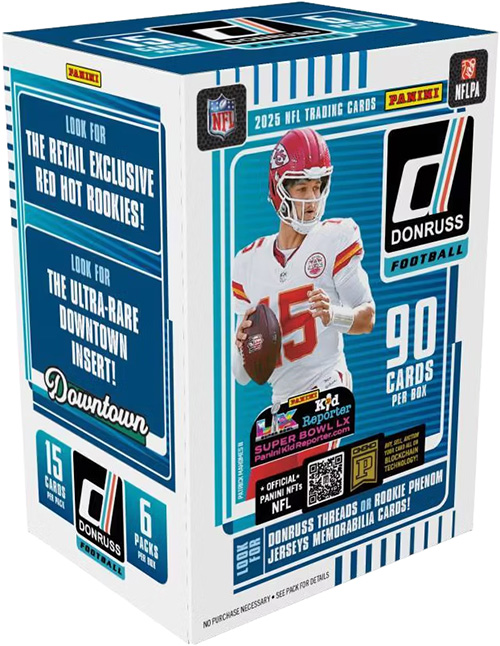 2025 Donruss Football Blaster 10 Box Pick Your Team Break #605