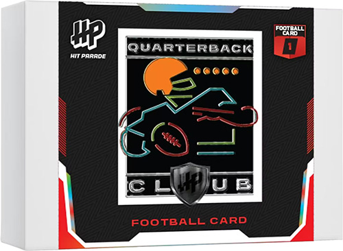 2025 Hit Parade Football Card QB Club Doorbuster Series 1 Hobby 3 Box Random Division Break #623