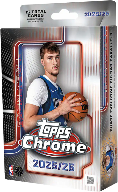 2025-26 Topps Chrome Basketball Chrome Hanger 10 Box Random Team Break #655