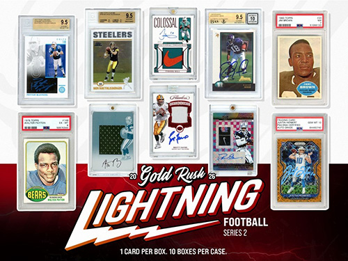 2026 Gold Rush Lightning Football Series 2 5 Box 1/2 CASE Random Division Break #706