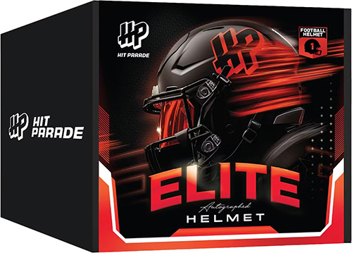 2025 Hit Parade Autographed Full Size Football Helmet Elite Series 10 1 Box Pick Your Team Break #725