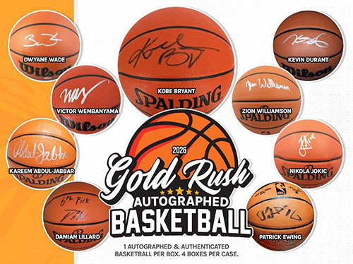 2026 Gold Rush Autographed Basketball Series 1 2 Box 1/2 CASE Pick Your Team Break #731